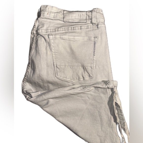 Taylor Vintage Shorts white wash 5 pocket Size 38 - Picture 2 of 5